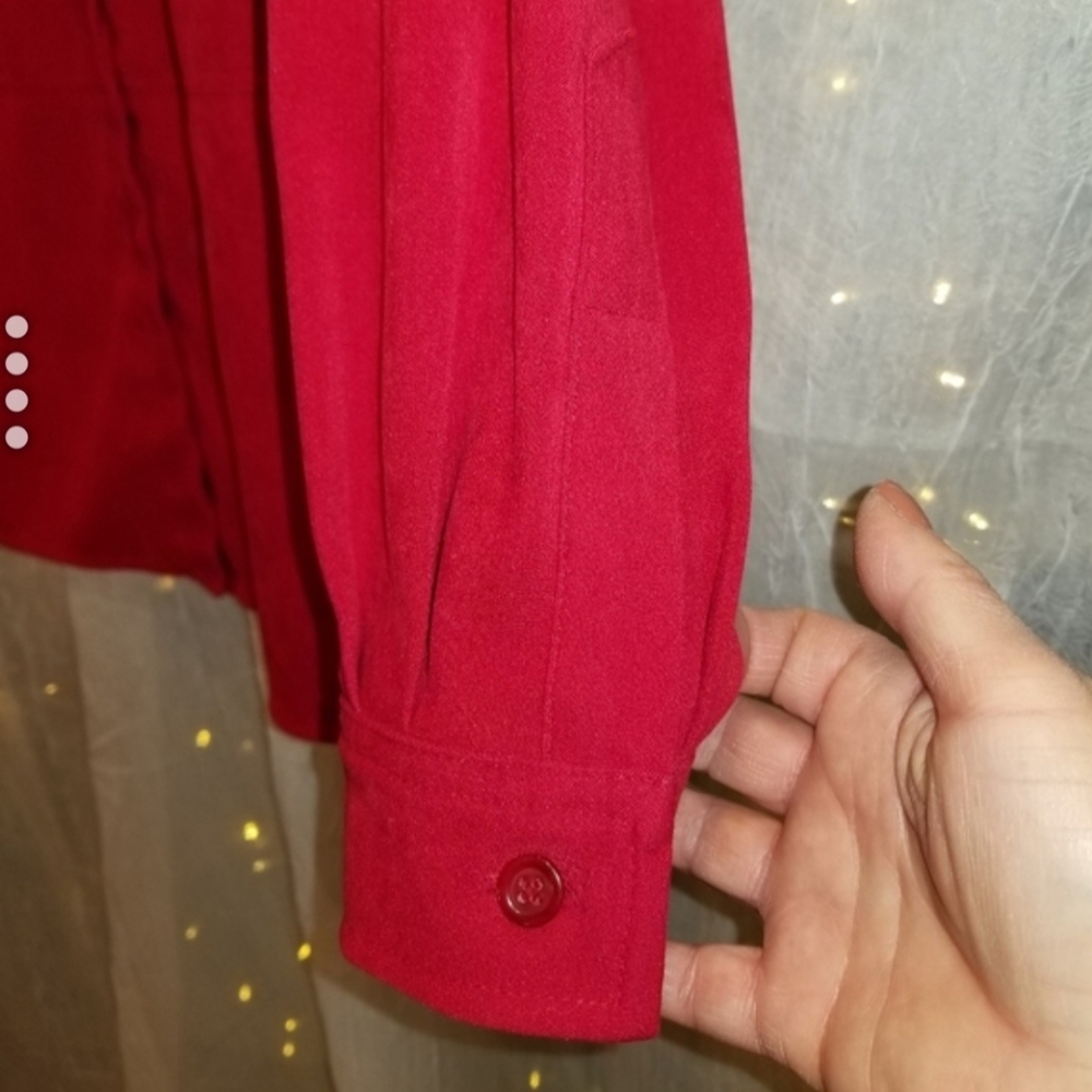 Talbots Long Sleeve Button Down Top. - image 2